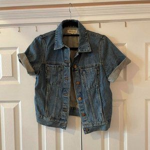 Madewell Short Sleeve Denim Jacket